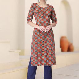 Ethnic basket Women Multicoloured Kurtas-picture-23