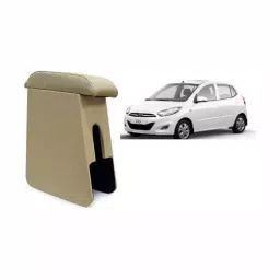 Carsonia Wooden Front Armrest Beige for I10 Era image 3