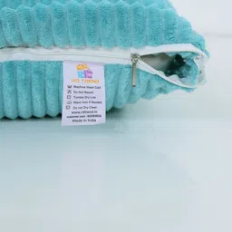 RD TREND Teal Set of 5 Striped Square Cushion Covers image 4