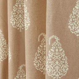 Soumya Beige Set of Single Door Curtain image 4