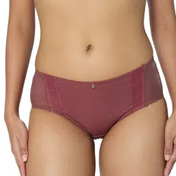 Triumph Elegant Shimmer Medium Coverage Hipster Brief Pink-image-51