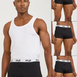 Styli Pack of 3 - Printed Elastic Waistband Trunks_NR_51020801-picture-27