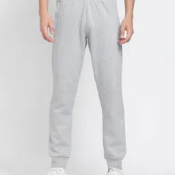 Adidas Originals Grey Cotton Regular Fit Sports Joggers-image-20