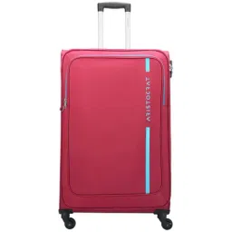 Aristocrat Dasher Red Solid Soft Large Trolley Bag - 33 cm-image-48