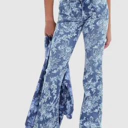 GAP Girls Printed Mid-Rise Jeans-image-20