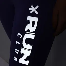 HRX by Hrithik Roshan Women Typography Print Mid-Rise Rapid-Dry Running Tights image 4