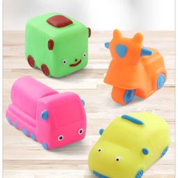 Babyhug Bath Squeeze Toys Transport Pack of 4 - Multicolour-picture-11