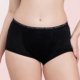 Snugkins Period Panty Leak-Proof & Reusable Pack of 1 - Black-picture-15