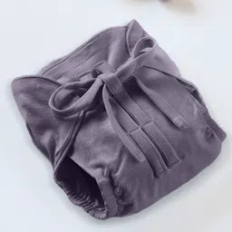 Cocoon Care Bamboo Cotton Knit Nappy Purple image 1