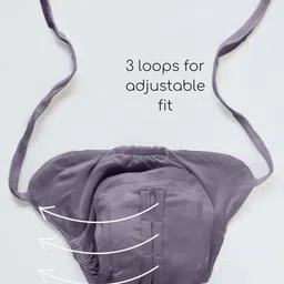 Cocoon Care Bamboo Cotton Knit Nappy Purple image 2