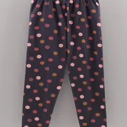 Cucumber Sleeveless Top & Leggings Polka Dots Print - Peach image 4