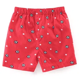 Babyhug Cotton Poplin Woven Boxer Ship Print Pack of 3 - Multicolor image 5