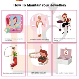 LUCKY JEWELLERY Silver-Plated Artificial Studded & Ghungroo Beaded Oxidised Jewellery Set image 5