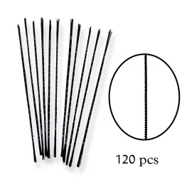 Johnson Tools 6/0 Piercing Saw Blades for Jeweler's Fix and Adjustable Hand Saw Frames (Pack of 120) image 3