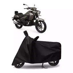 Auto Pearl Bike Cover for Suzuki Intruder 250 (Black)-picture-13