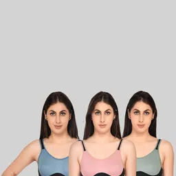 Kinza soft. Colourblocked Bra Full Coverage Underwired-picture-33