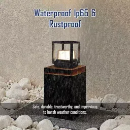 FORUS Gate Post Top Lamp 15 W Warm White Aluminium Size 15x17.5 cm ‎FEGL - 143 image 3