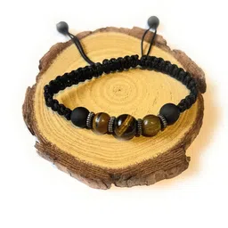 UWISH Unisex Black & Brown Bracelet-picture-18