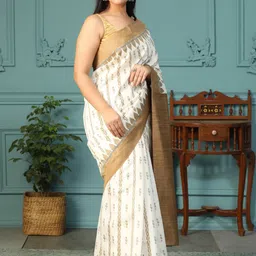 BALOOBI Printed Saree image 2