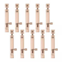 Atom 152.4 mm (6 Inch) Aluminium Rose Gold Finish Tower Bolt TB002-RG-0152.4 mm (6 Inch)-110 (Pack of 10)-picture-31