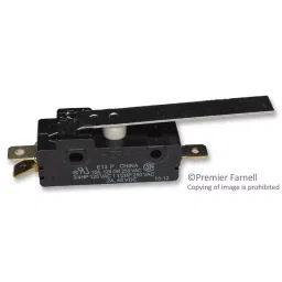 ZF Microswitch, Hinge Lever, Spdt 15A 250V, 0E13-00H0-image-1
