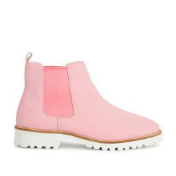 Yoho Women's Rose Pink Chelsea Boots-picture-20