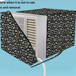 Stylista White Solid Waterproof Air Conditioner Covers image 4