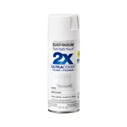 Rust-Oleum Painters Touch 2X Ultra Cover Primer Spray Paint Semi Gloss White, 249060 (Can of 340 g)-image-30