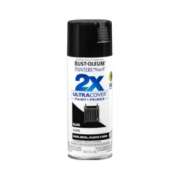 Rust-Oleum Painters Touch 2X Ultra Cover Primer Spray Paint in Gloss Black, 249122 (Can of 340 g)-image-29