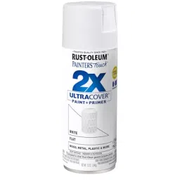 Rust-Oleum Painters Touch 2X Ultra Cover Primer Spray Paint Matte Flat White, 249126 (Can of 340 g)-image-43