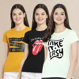 Metronaut Women Typography 3 T-shirt-picture-15