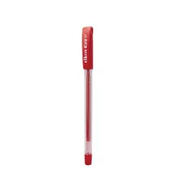 Elkos Ezy Gel Pen Steel Nib Plastic Body Red Ink Color (Pack of 10 Pcs)-picture-47