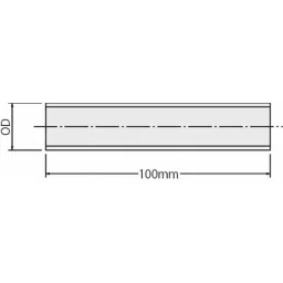 Mitsuboshi Super Torque Timing Pulley S3M Rod Shape 42.02 mm, 44S3M100-P image 3