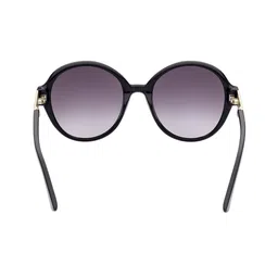 WEB EYEWEAR Men Full Rim Round Sunglasses with UV Protected Lens WE0316 55 01B image 3