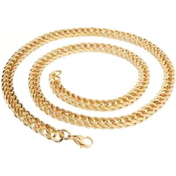The Roadster Lifestyle Co. Men Gold-Plated Stainless Steel Fashionable Chain-image-22