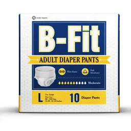 b-fit B.Fit Adult Diaper Pants Large (10 Counts) (Large) image 2