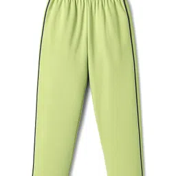 Taeko Single Jersey Knit Full Length Lounge Pant With Text Print - Green image 2