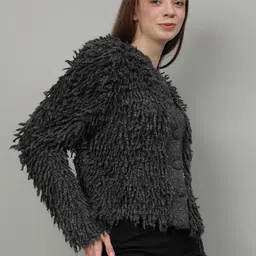 Fashion Gaiia Women Round Neck Cardigan image 5