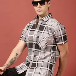 Voroxy Men Relaxed Printed Casual Shirt-image-69