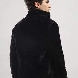 Overlays Men Mock Collar Tailored Jacket with Embroidered image 4