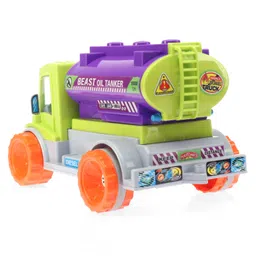 United Agencies Friction Powered  Beast Oil Tanker Toy - Multicolor image 5