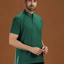 VIDYARTHI Men Thread Work Kurta image 4