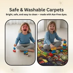 Marvel Multicoloured Cartoon Characters Anti-Skid Nylon Carpet image 2