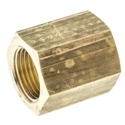 Legris 0155 Series Pneumatic Fittings G 3/8 BSPP to G 3/8 BSPP, 0155 17 17 (Pack of 5 Pcs) image 1