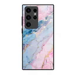 QRIOH Abstract Printed Lightweight Silicone Samsung Galaxy S23 Ultra 5G Glass Back Case-picture-28