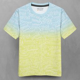 HELLCAT Boys Printed Raw Edge T-shirt-picture-14