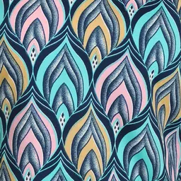 Moda Rapido Geometric Printed V-Neck Kurti image 2