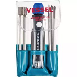 Vessel Electricity Checker Screwdriver Set for Low Voltage with Changeable Bits, 5 Pcs/Set, TD-1300B-picture-17