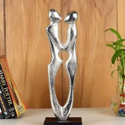 De Maison Decor Silver Couple Showpiece-picture-24
