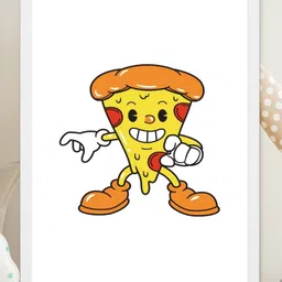 Outfit collections Modern Art Kids Painting For Wall Décor - Pizza-picture-23